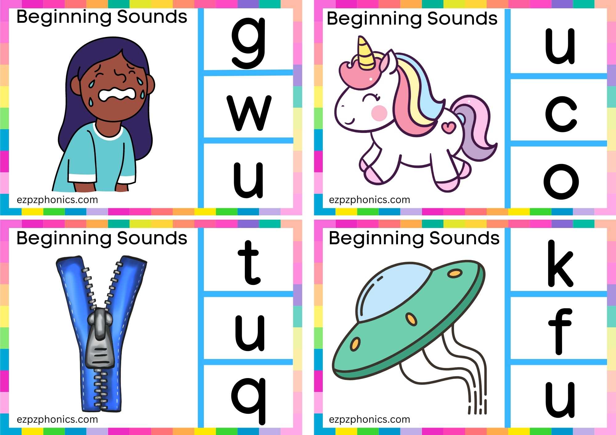 Letter U Look At The Image And Clip The Correct Letter Clip Group 2